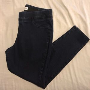 Old Navy Super-Skinny pull on jeggings, 14 short